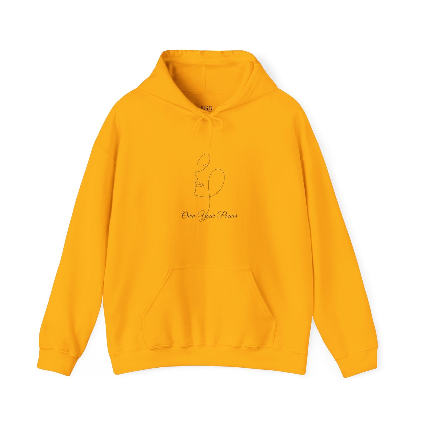 Hoodie - Own Your Power | Empowerment - Luminous Gem Designs 