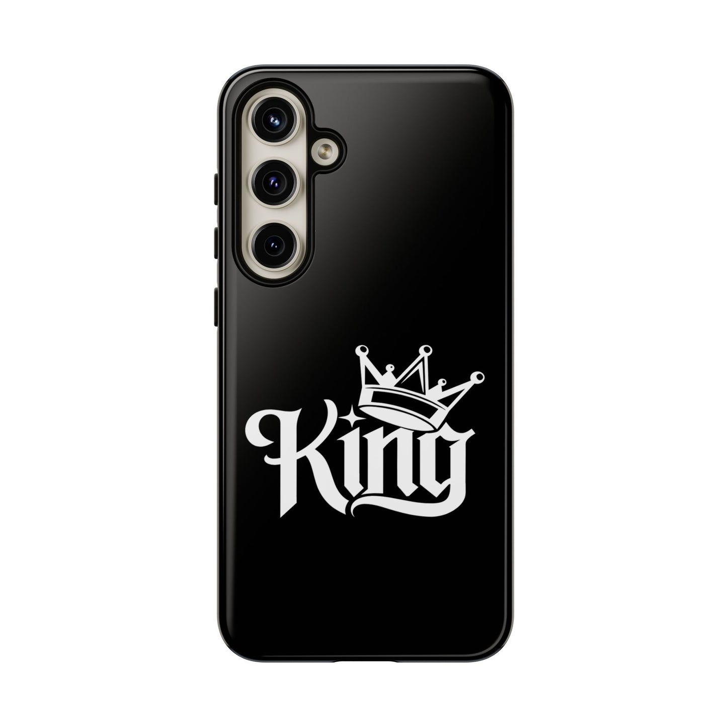 Tough Phone Case - King with a Crown Design