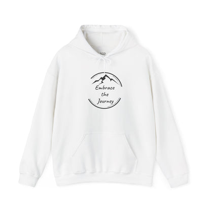 Hoodie - Embrace The Journey - Luminous Gem Designs 