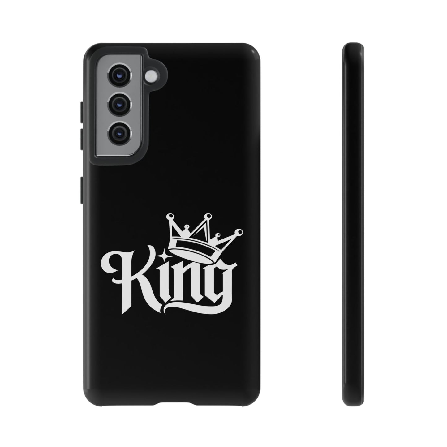 Tough Phone Case - King with a Crown Design