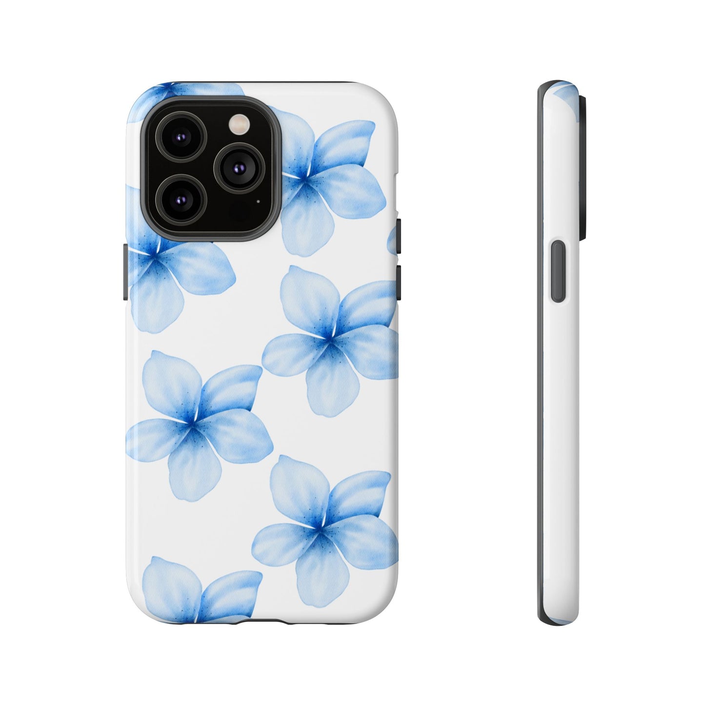 Tough Phone Case - Blue Flower Designs