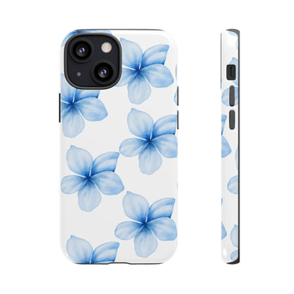 Tough Phone Case - Blue Flower Designs