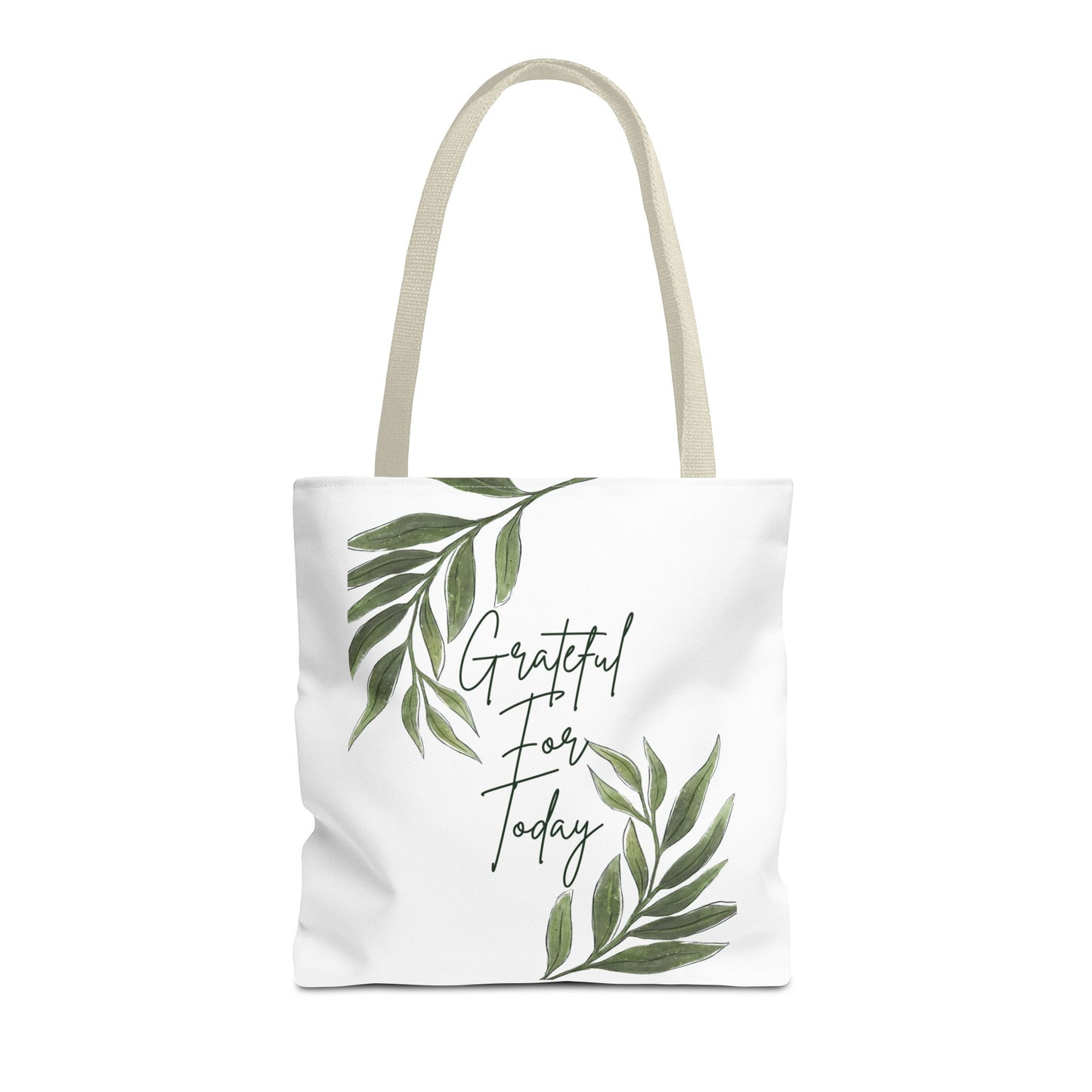 Tote Bag - Grateful for Today - Luminous Gem Designs 