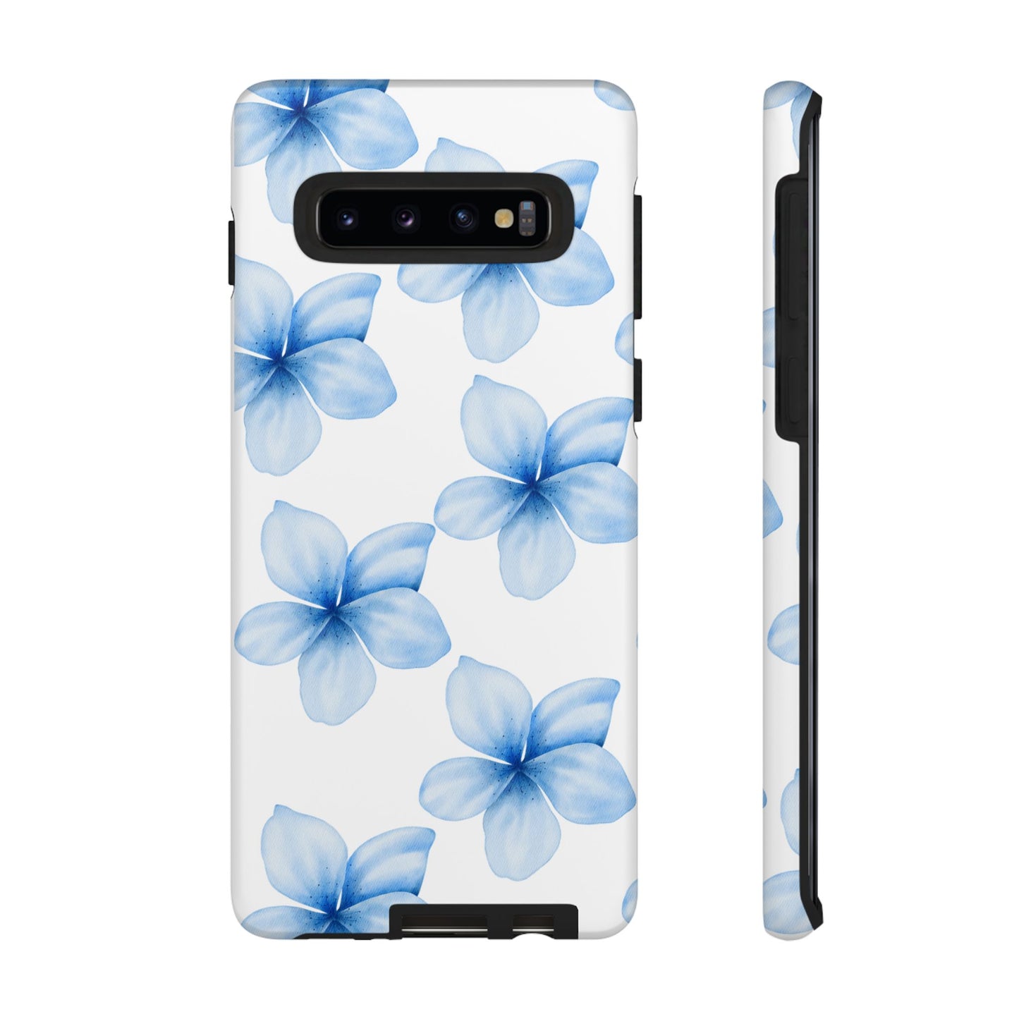 Tough Phone Case - Blue Flower Designs