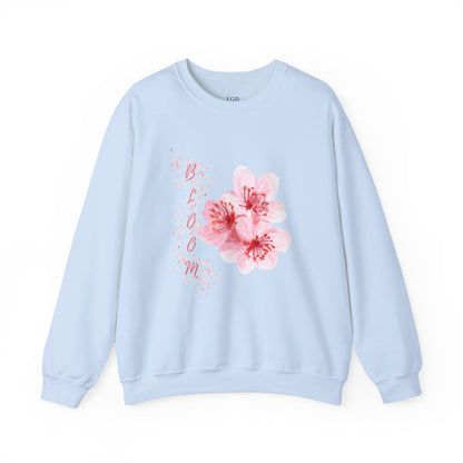 Sweatshirt - Blooming Design - Luminous Gem Designs 