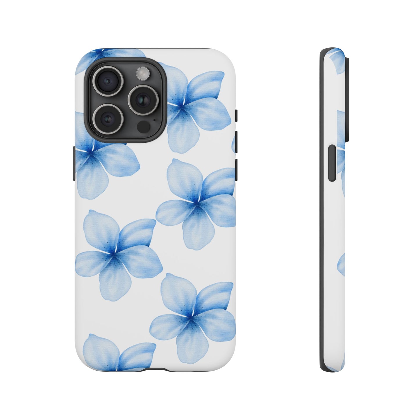 Tough Phone Case - Blue Flower Designs