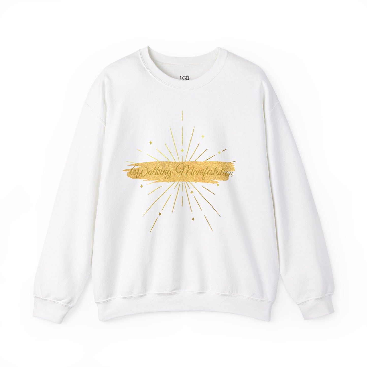 Sweatshirt - Walking Manifestation - Luminous Gem Designs 