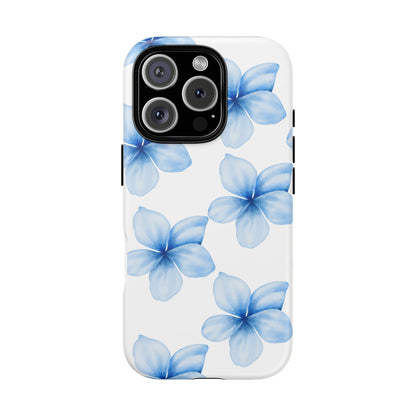 Tough Phone Case - Blue Flower Designs