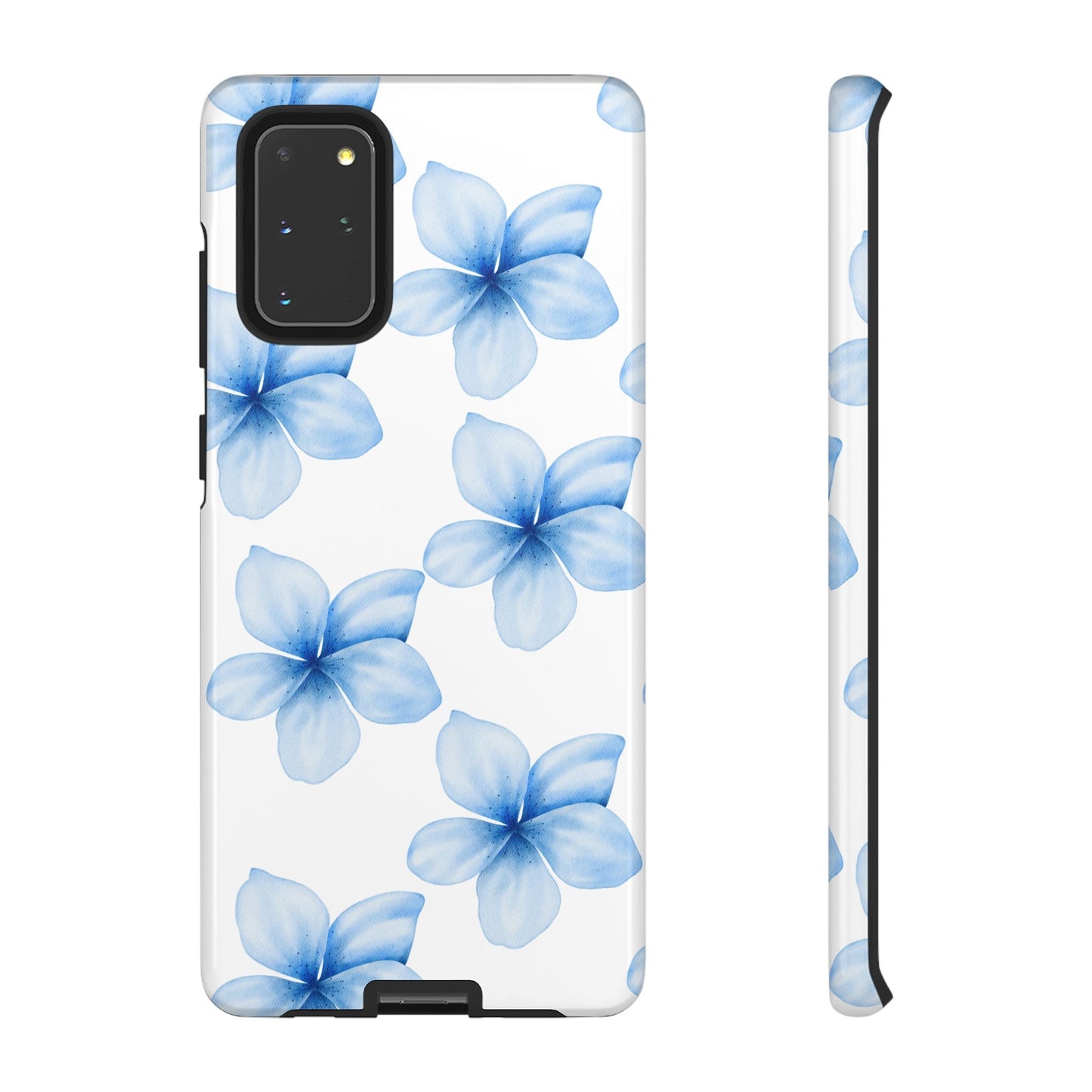 Tough Phone Case - Blue Flower Designs