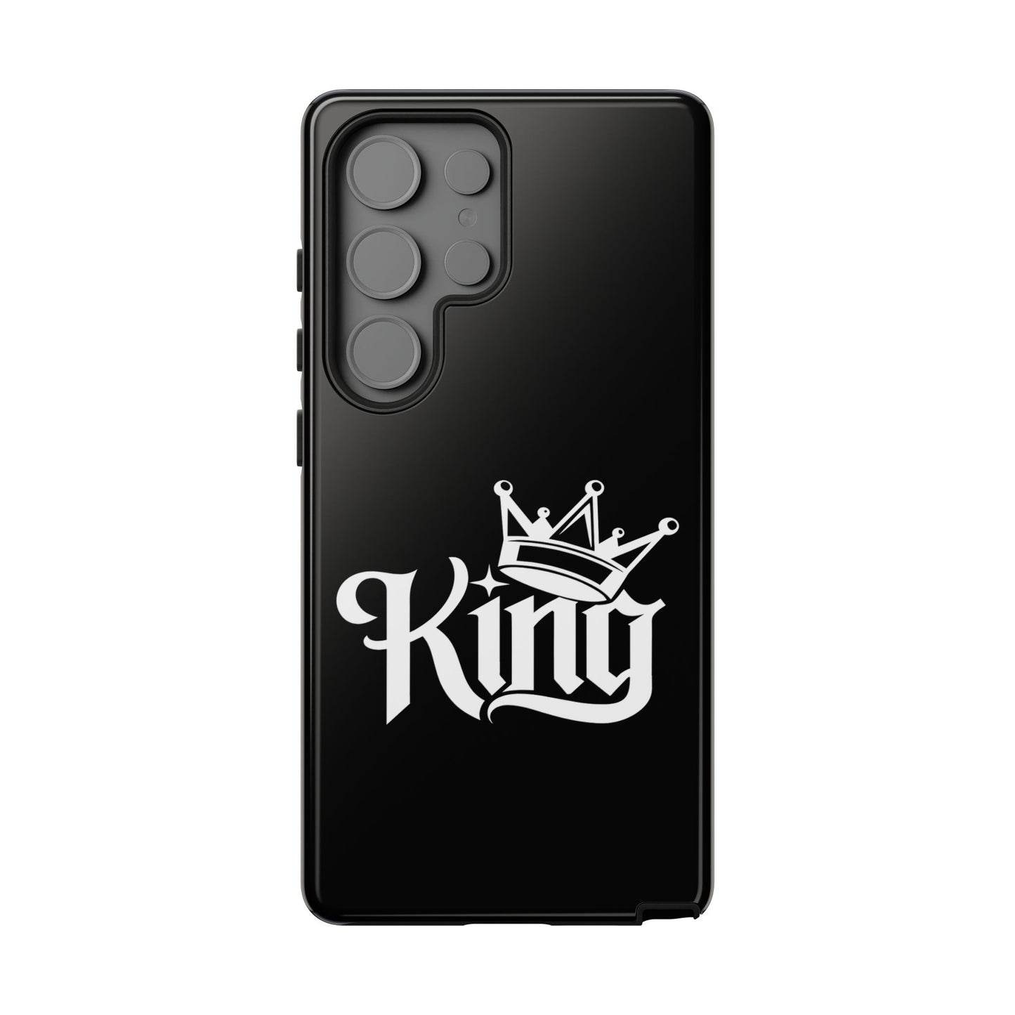 Tough Phone Case - King with a Crown Design