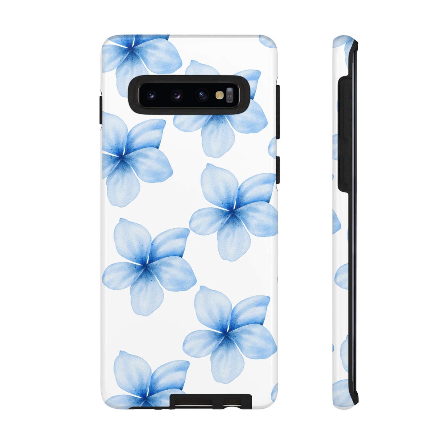 Tough Phone Case - Blue Flower Designs