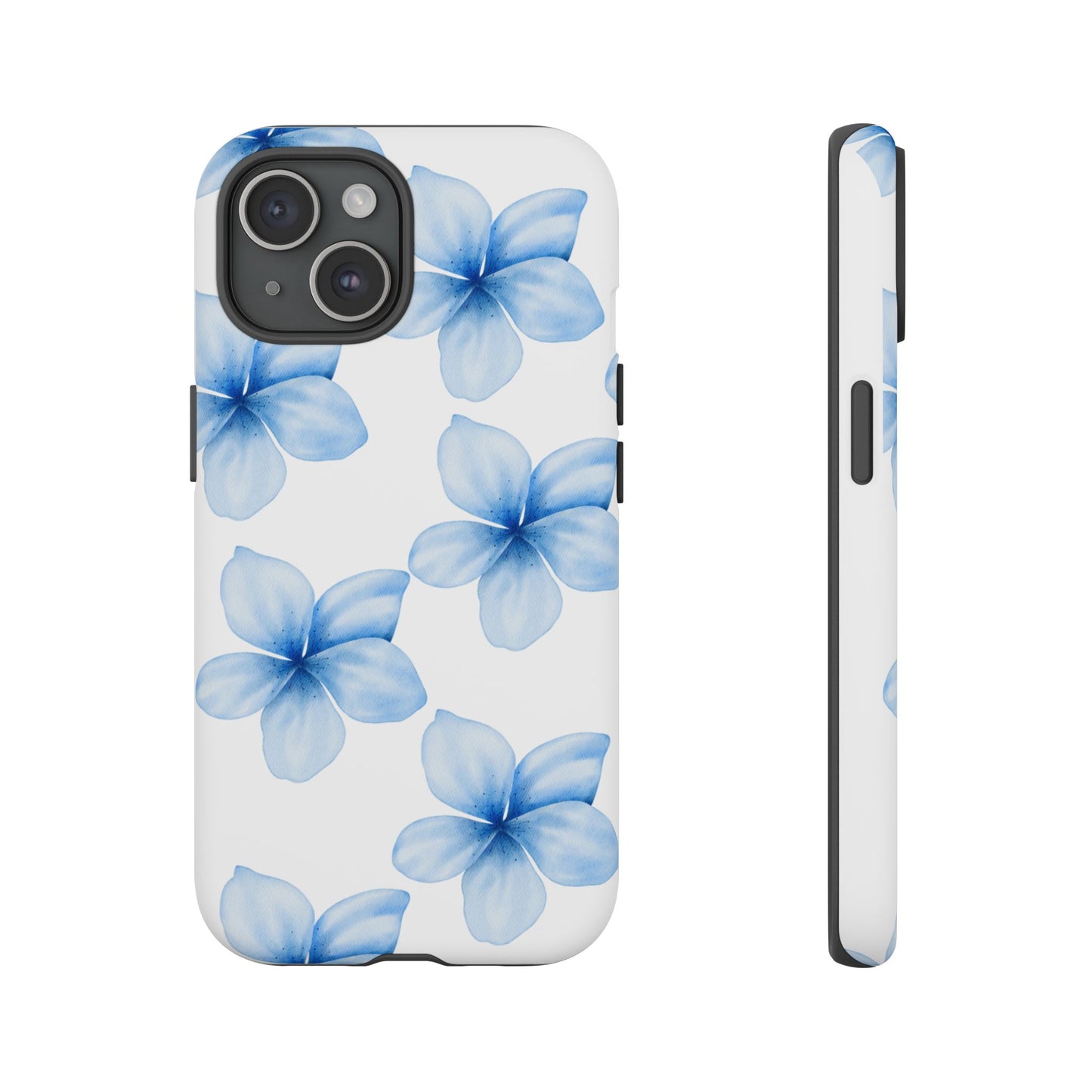 Tough Phone Case - Blue Flower Designs