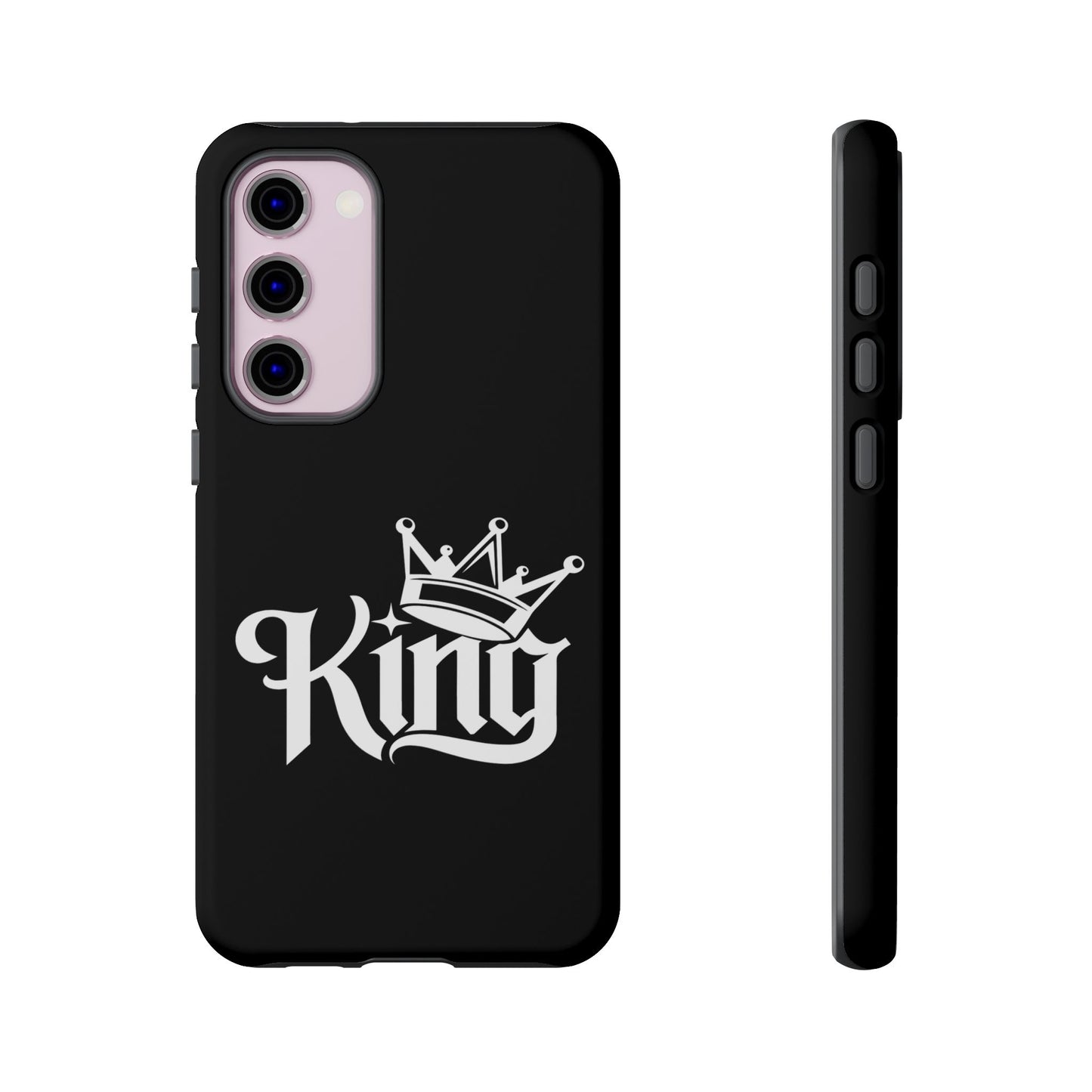 Tough Phone Case - King with a Crown Design