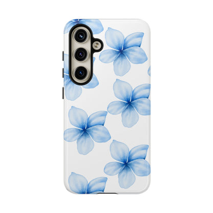 Tough Phone Case - Blue Flower Designs