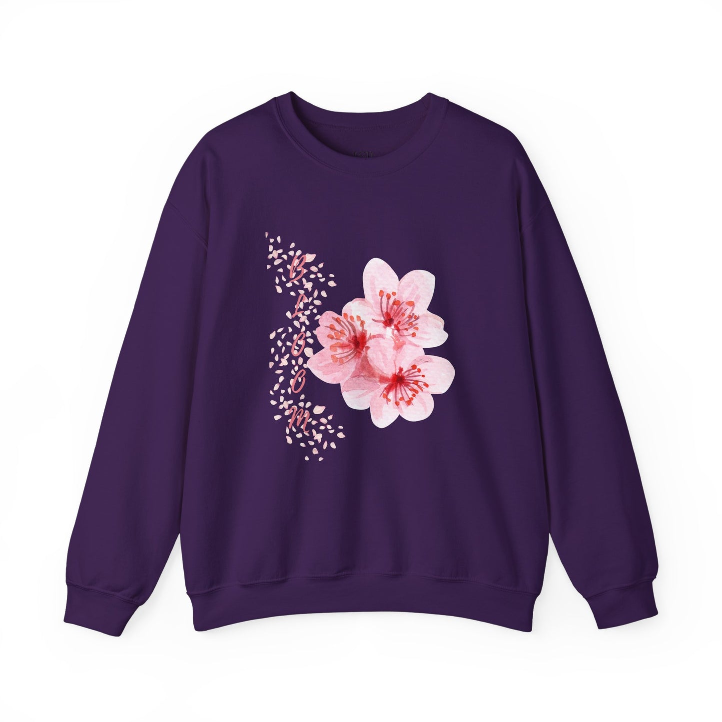 Sweatshirt - Blooming Design - Luminous Gem Designs 