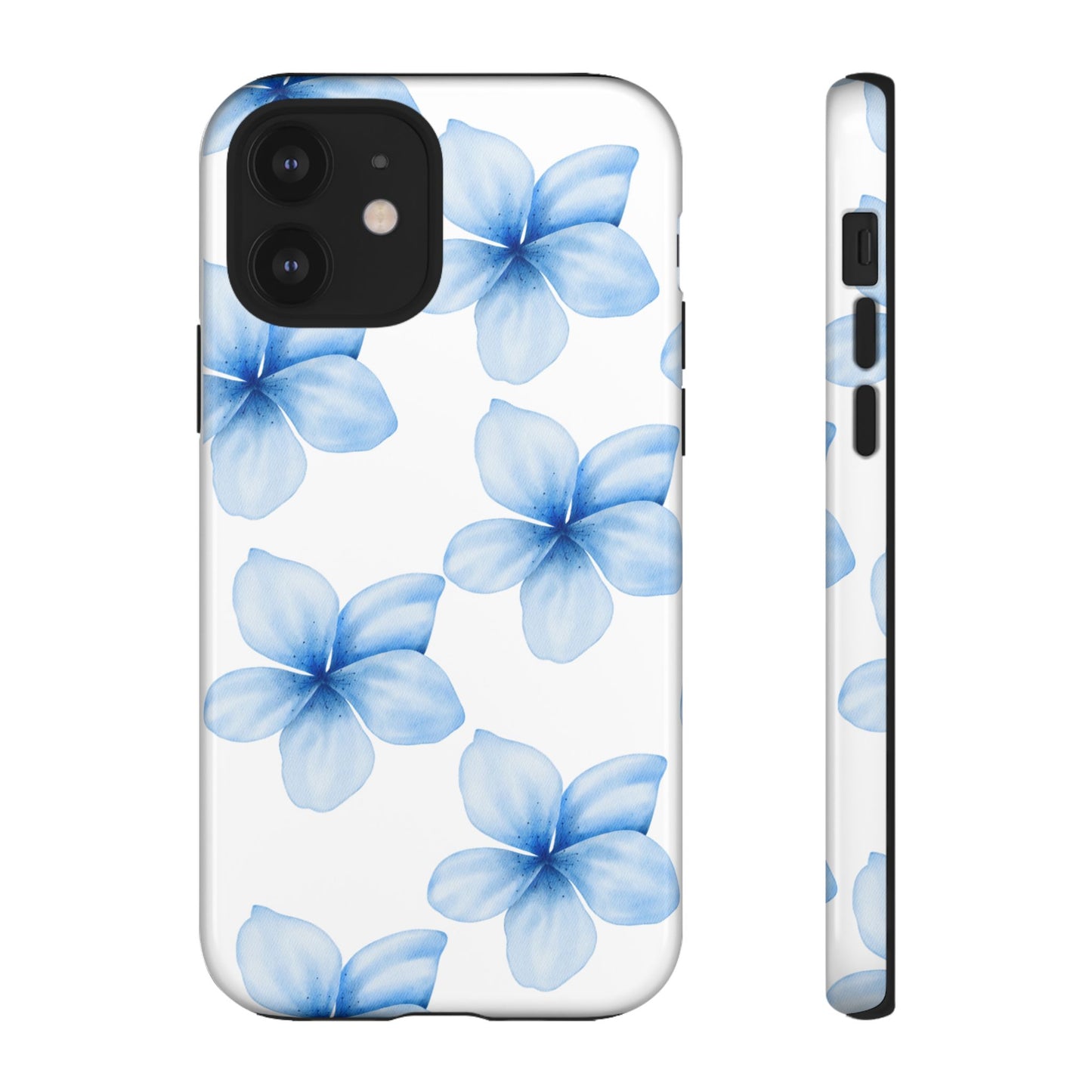 Tough Phone Case - Blue Flower Designs