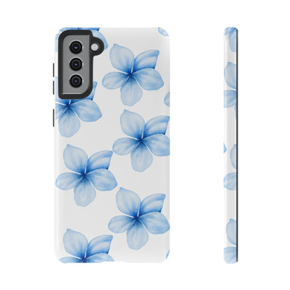 Tough Phone Case - Blue Flower Designs