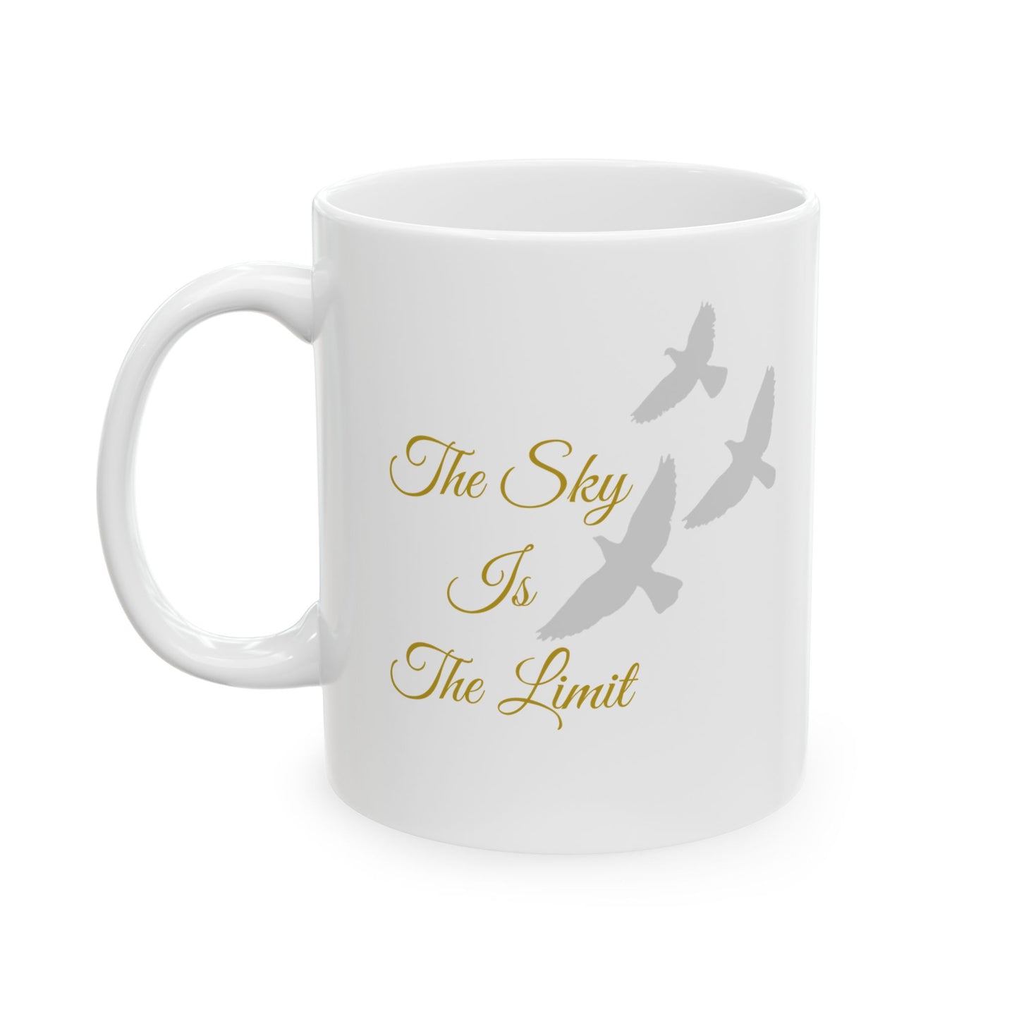 Ceramic Mug - The Sky Is The Limit - Luminous Gem Designs 