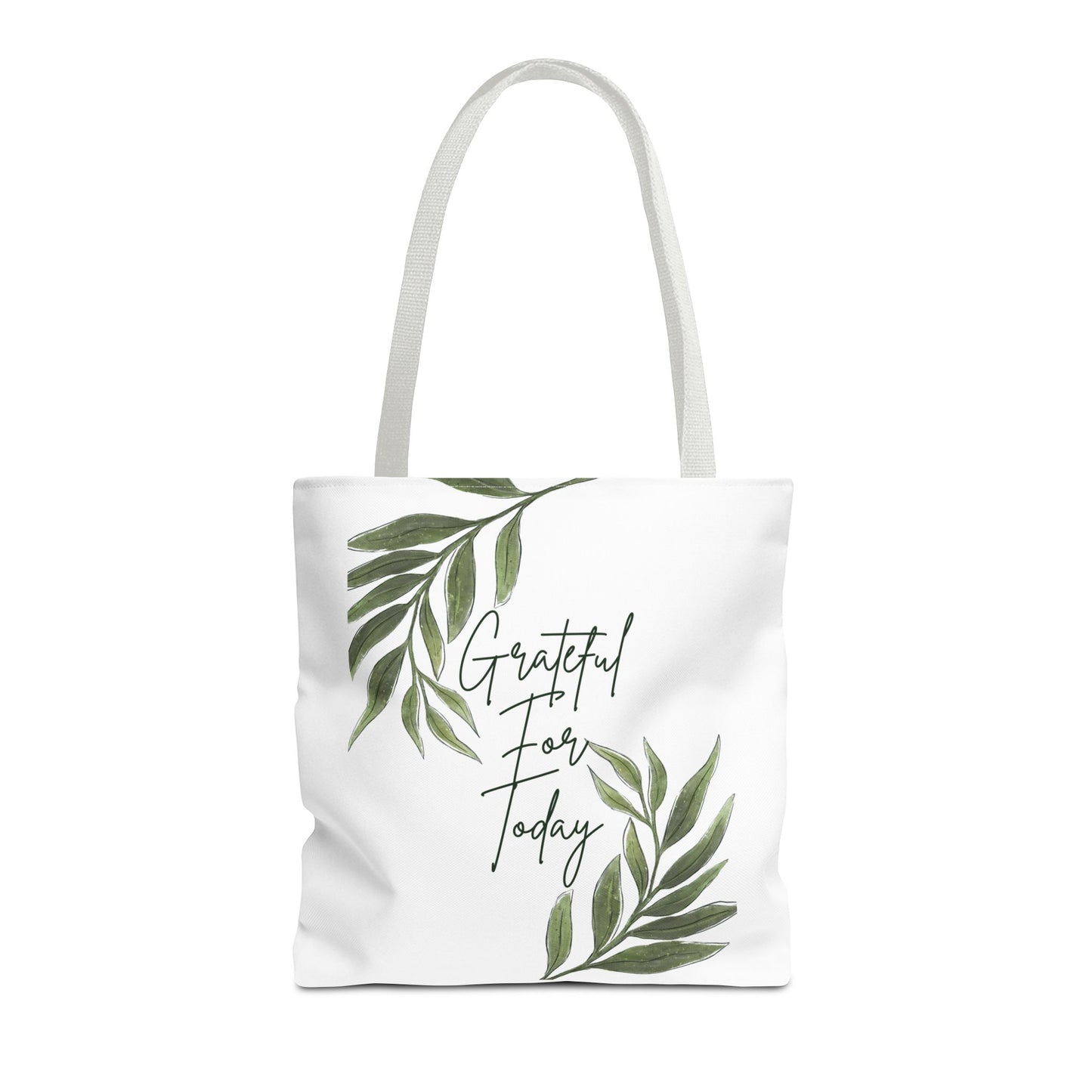 Tote Bag - Grateful for Today - Luminous Gem Designs 