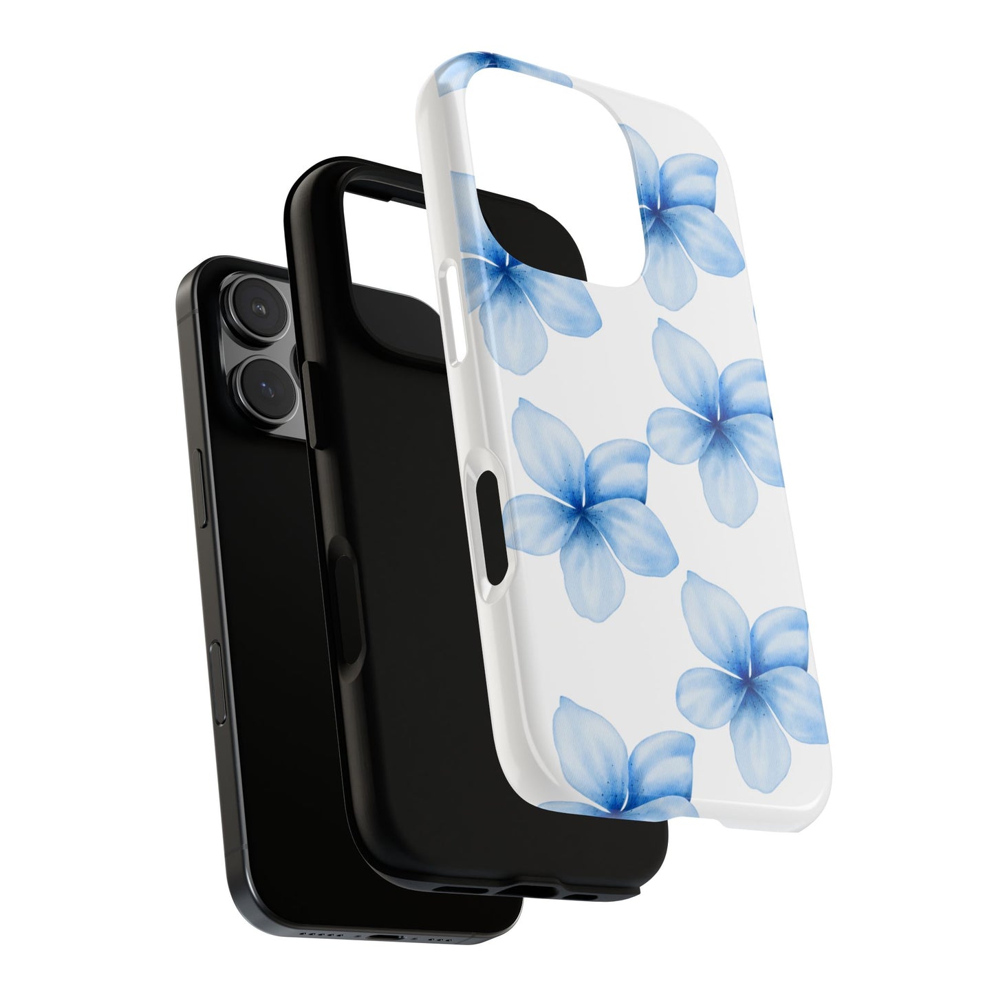 Tough Phone Case - Blue Flower Designs