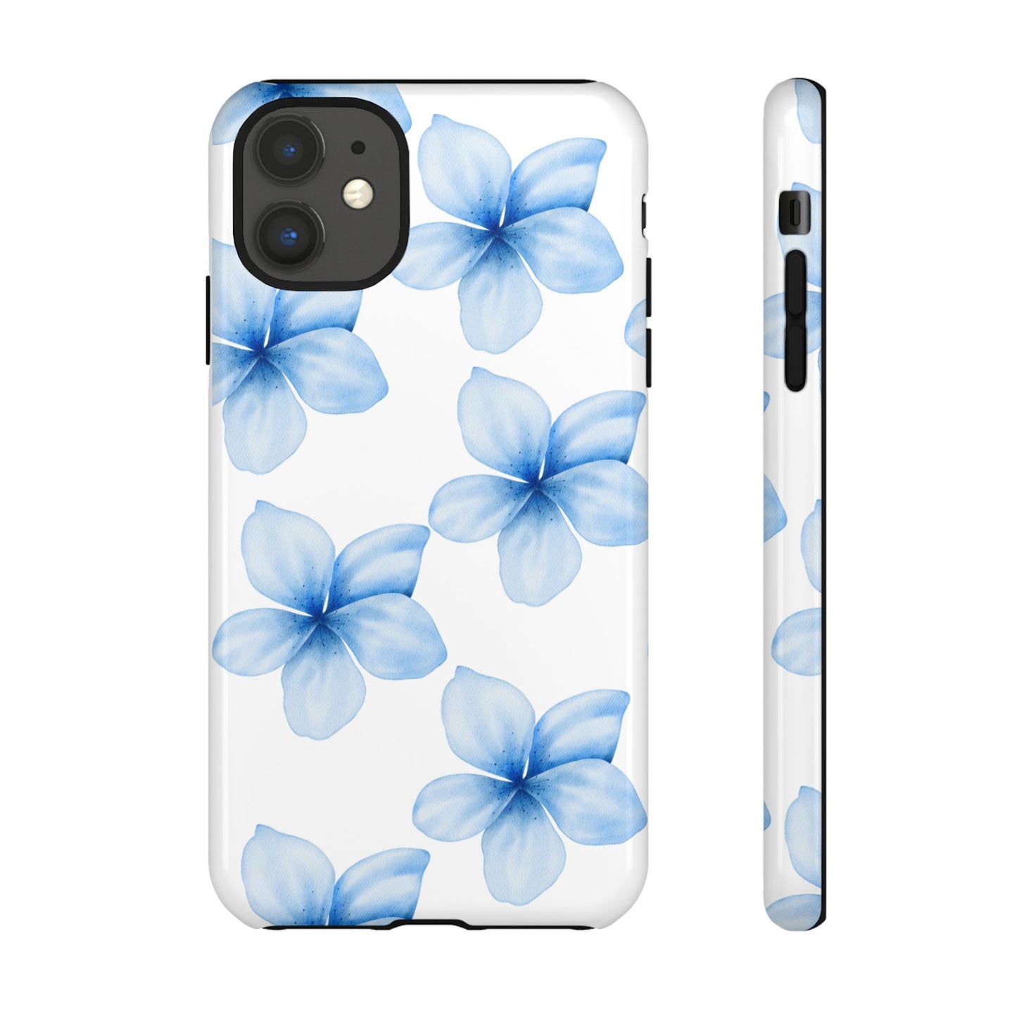 Tough Phone Case - Blue Flower Designs