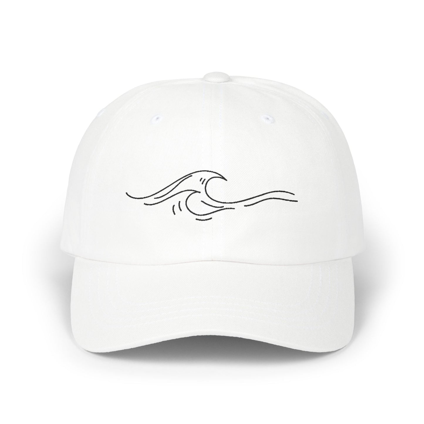 Classic Cap - Ocean Wave Design - Luminous Gem Designs 