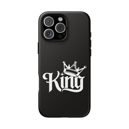 Tough Phone Case - King with a Crown Design