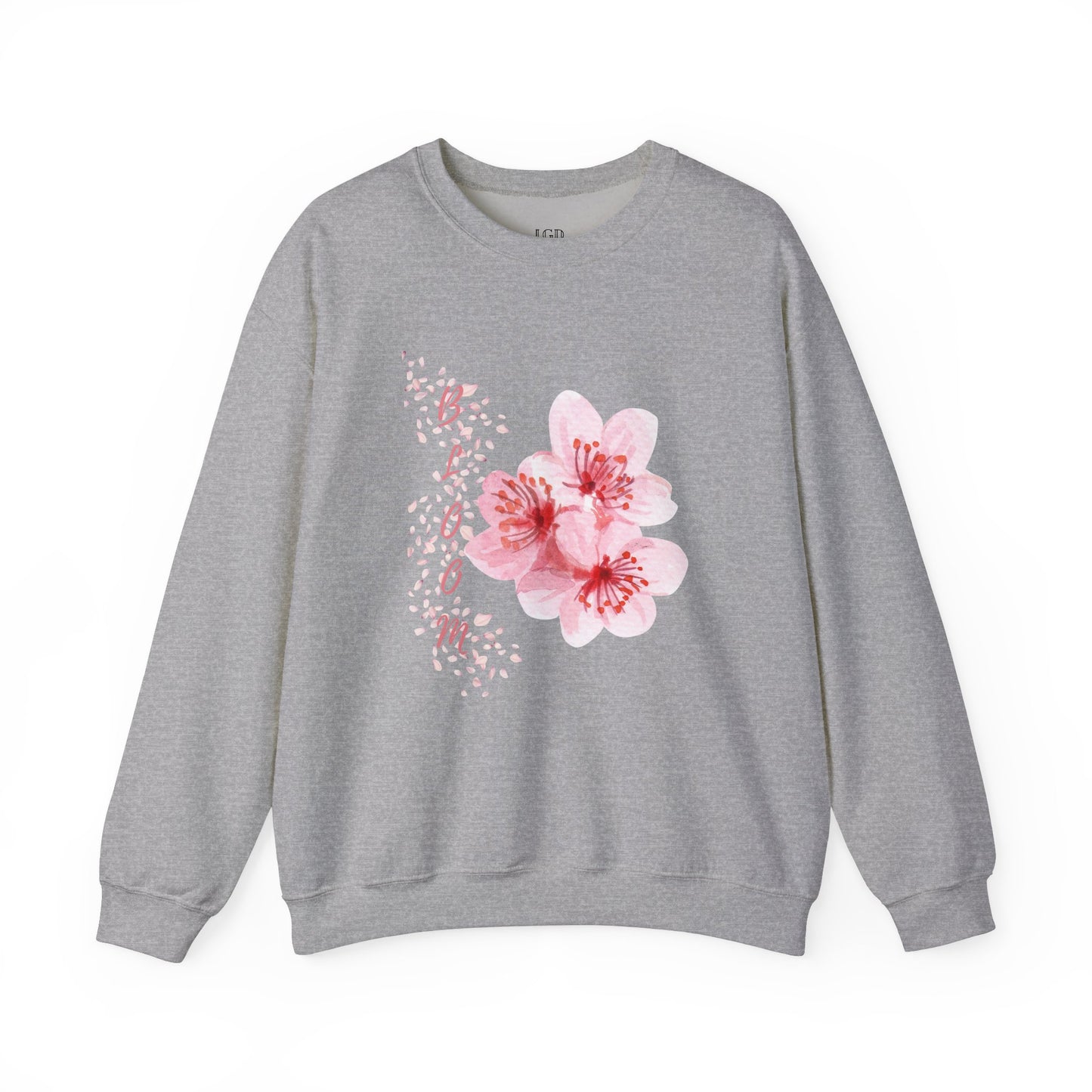 Sweatshirt - Blooming Design - Luminous Gem Designs 