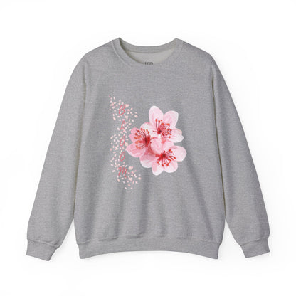 Sweatshirt - Blooming Design - Luminous Gem Designs 