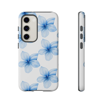 Tough Phone Case - Blue Flower Designs