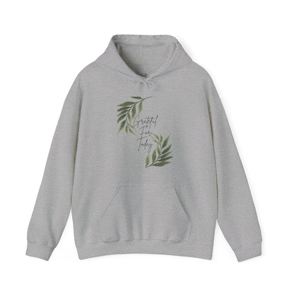 Hoodie - Grateful For Today - Luminous Gem Designs 