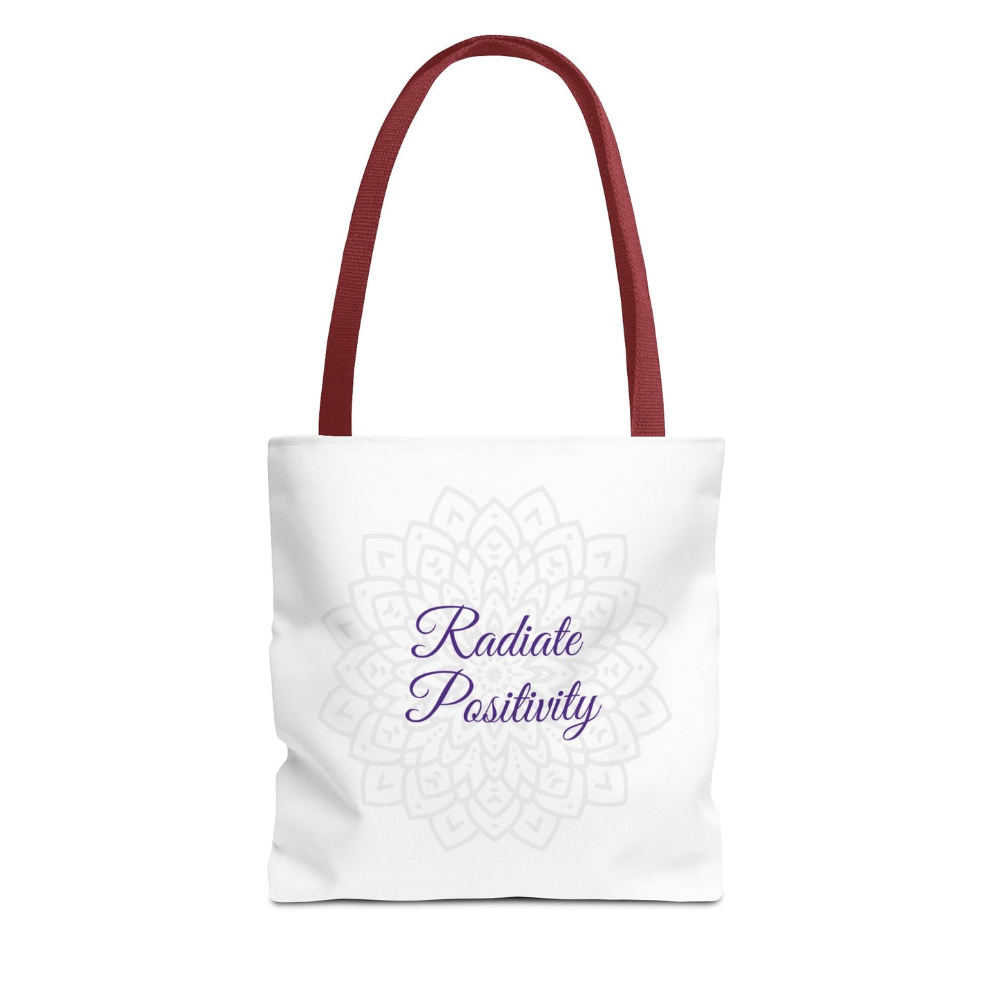 Tote Bag - Radiate Positivity - Luminous Gem Designs 